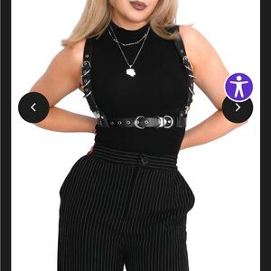 Foxblood d ring gothic harness m-xl